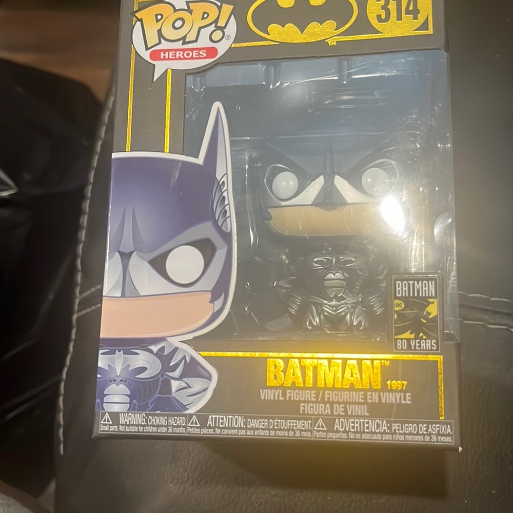 Funko Pop! Heroes: DC Comics - Batman (1997) Vinyl Figure.